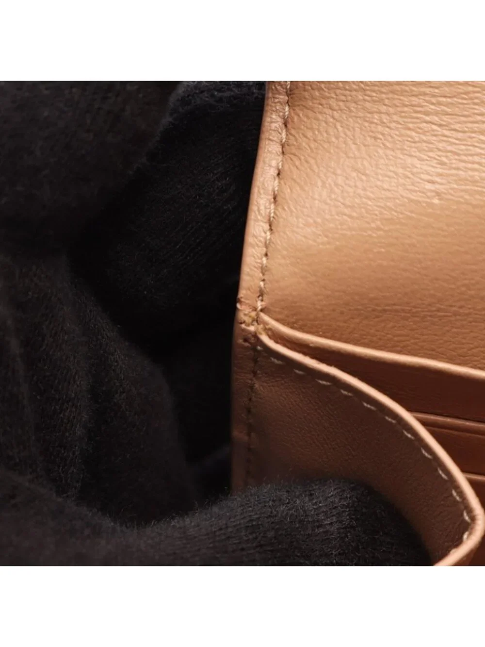 Balenciaga Bifold Wallet Envelope Slim Continental Beige Leather